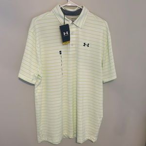 Men’s Under Armour Playoff Polo Tour Stripe BRAND NEW